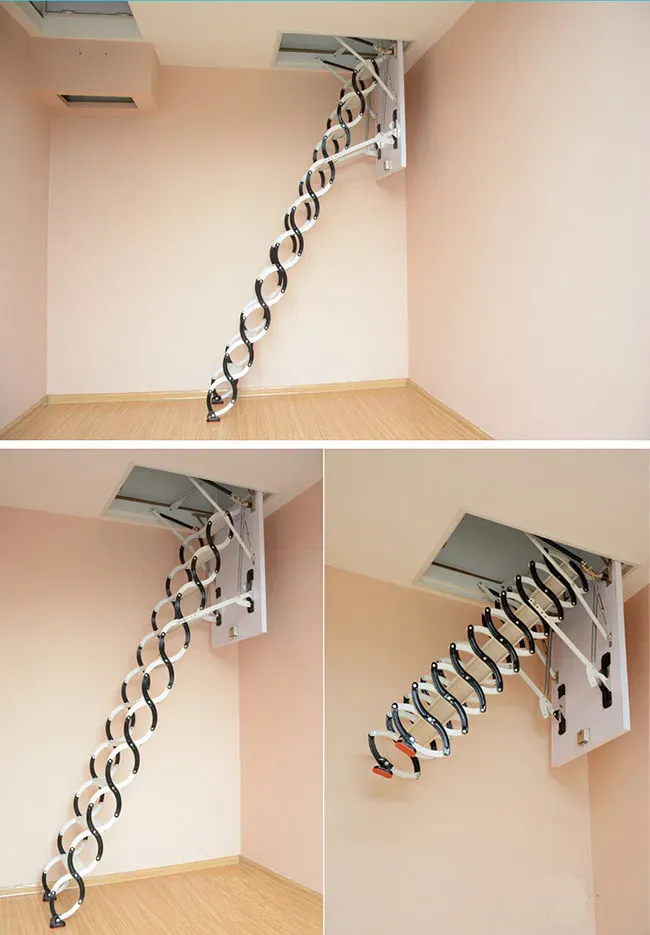Thang gấp thông minh đa năng ốp trần