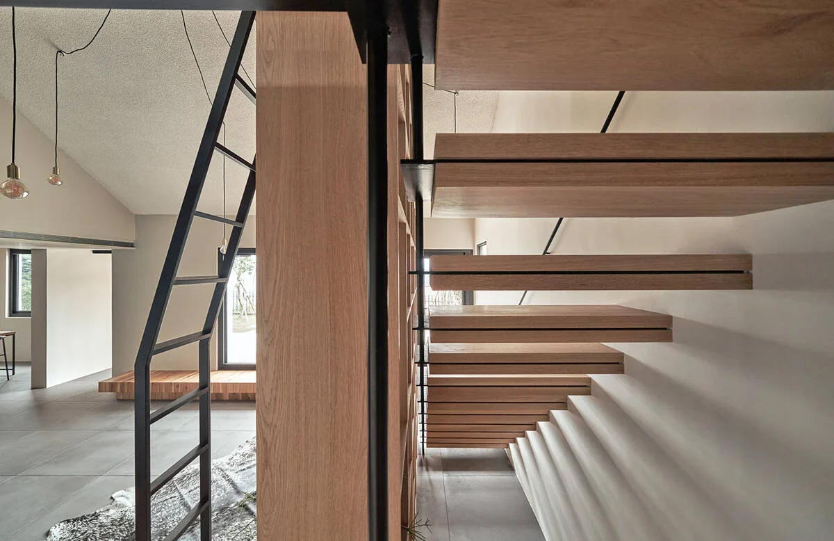 cách lấy ánh sáng cho cầu thang